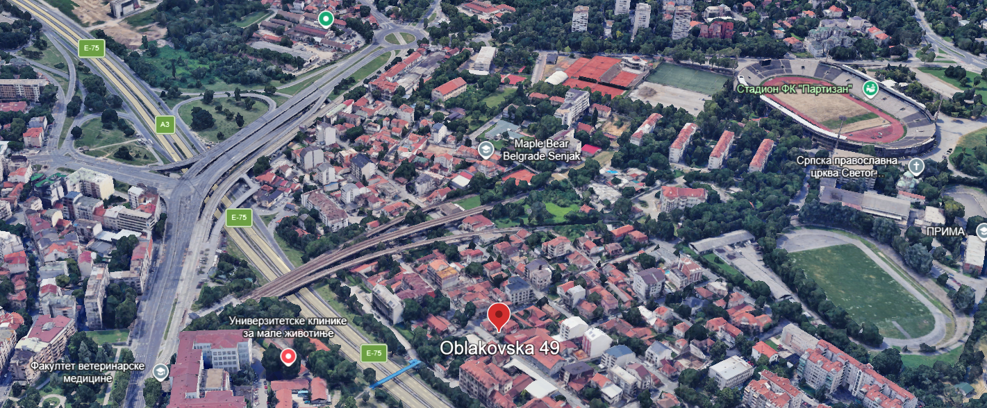 Ambasada romanovi lokacija - Prodaja stanova beograd - savski venac